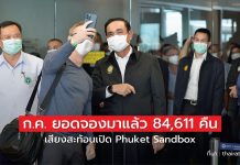 ก.ค. ยอดจองมาแล้ว 84,611 คืน เสียงสะท้อนเปิด “ภูเก็ตแซนด์บ็อกซ์”